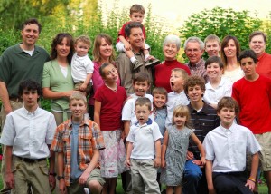 Garth and Cheryl Norman and Family